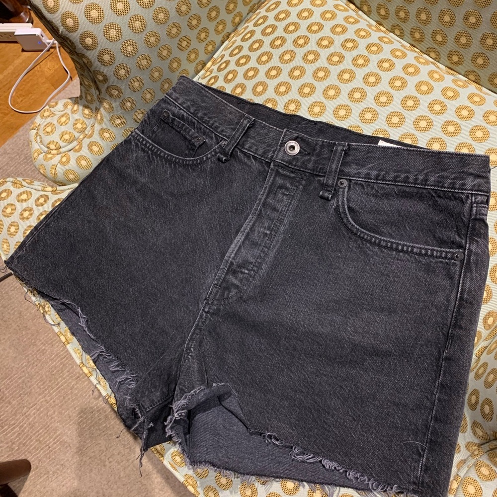 Rag & Bone black denim shorts, NWOT